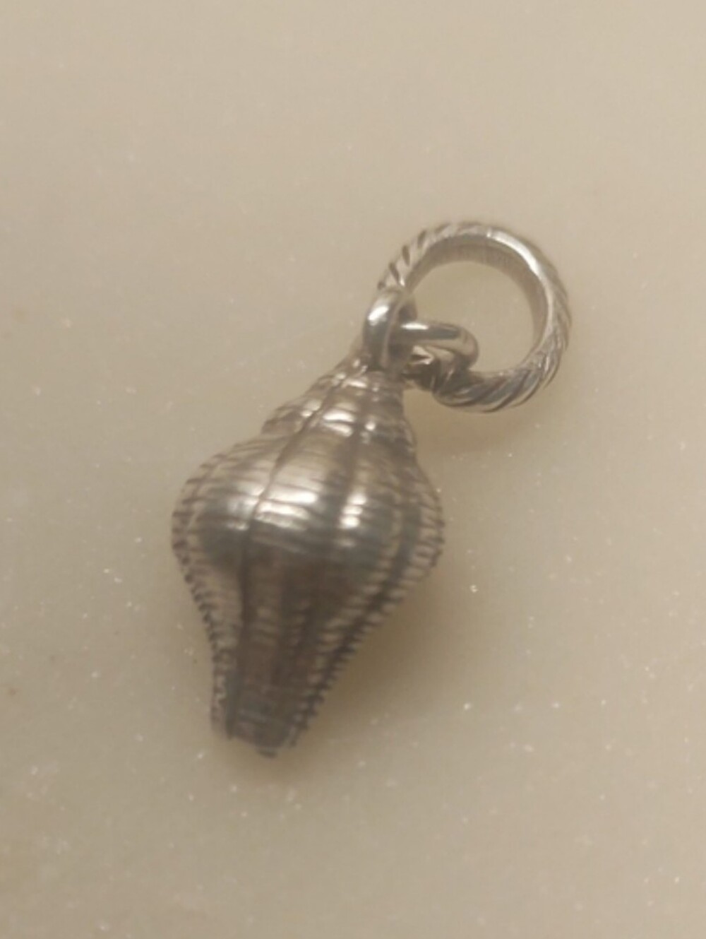 Brighton Charm Silver Conch Shell Dangle Custom Charm
